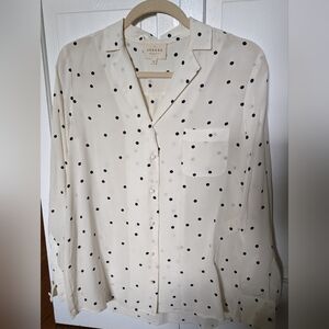 Size 38 silk blouse, Sezane